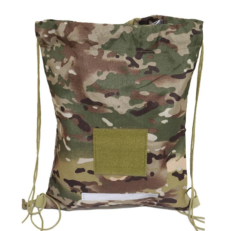 Polyester System Military Tactical Backpacks Waterproof Custom Logo Drawstring Bag