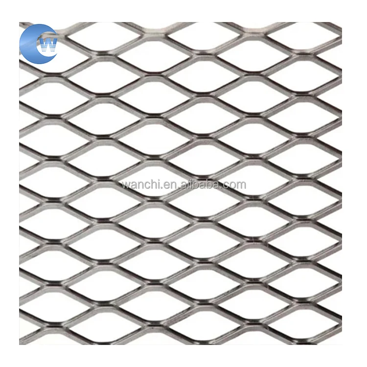 4ft x 8ft Sheets Expanded Galvanized Steel Metal Wire Mesh Stainless Steel Diamond Expanded Metal Mesh For Decorative