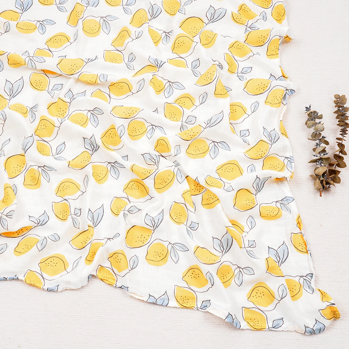 Hot Sale Wholesale Price Muslin Blanket 2 layers Washable High Quality Custom Print Bamboo Cotton Muslin Blanket Soft Washable