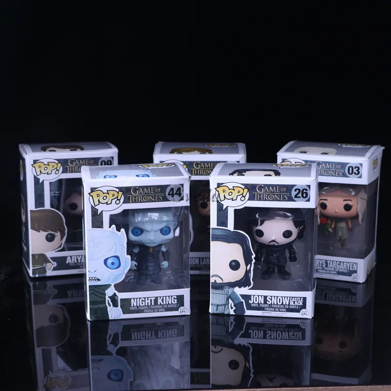 Hot Selling POP figure Game f Thrones PVC Figure JON SNOW Action Figure toy