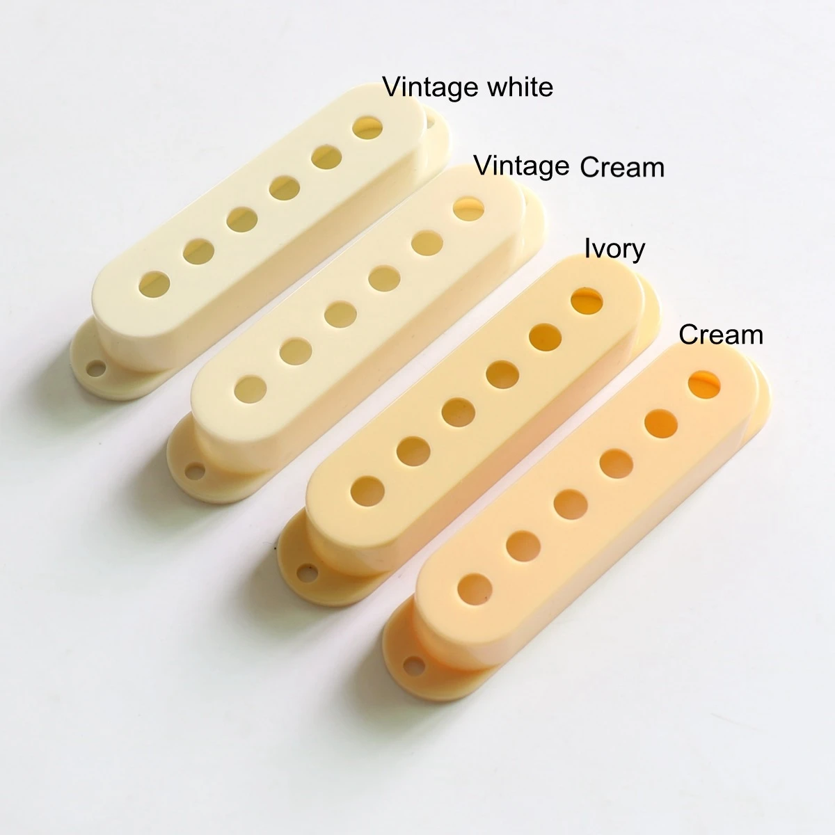 Винтажная кремовая Крышка для гитары с одной катушкой, 48/50/52 мм