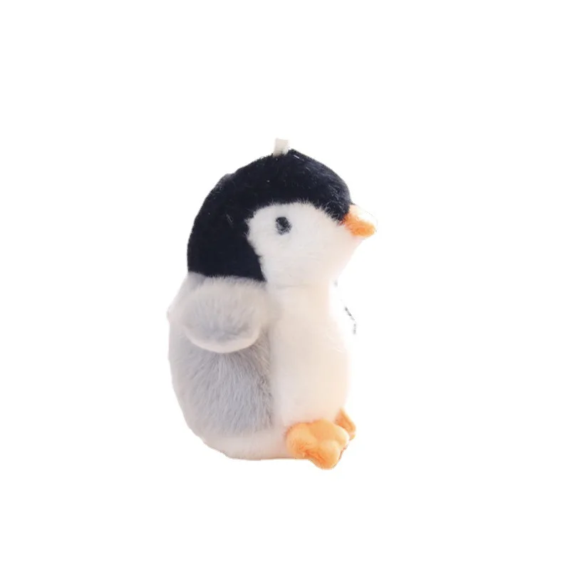 Hot Sale Children Doll Pendant Keychain Cute Cartoon Penguin Soft Plush Toys Key Chain Car Key Accessories Promotional Gift