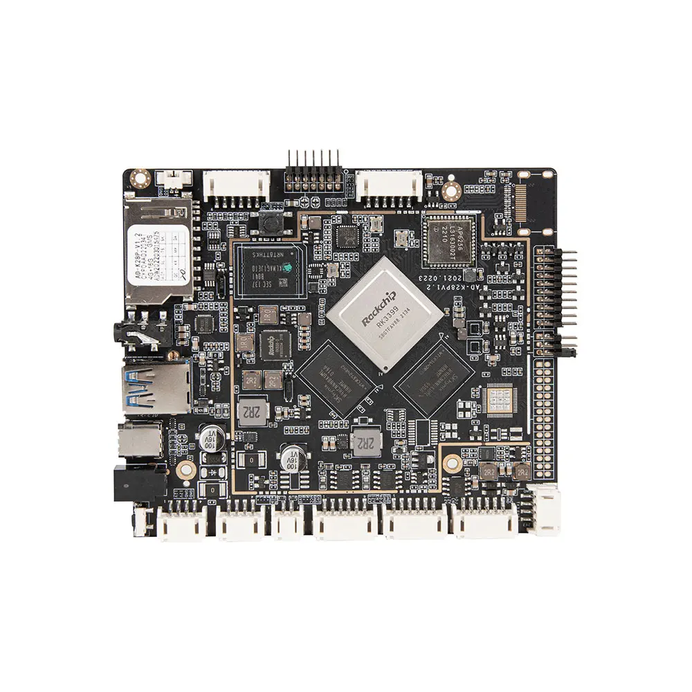 Commercial display accessories core industrial control motherboard RK3399 6 Core Embedded arm Android motherboard