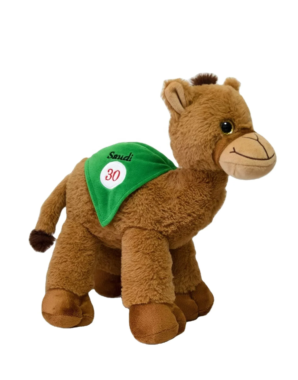 Customized logo Colorful plush toy camel Stuffed camel toys with blanket mideast souvenirs Wholesale promotional Gifts