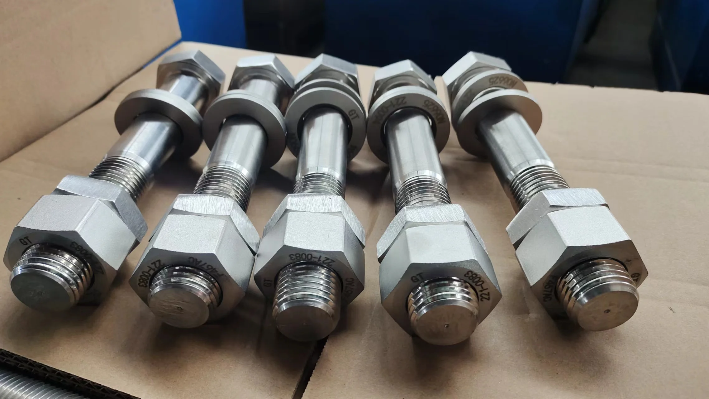 W. Nr. 1.4000  AISI 410S 421 UNS S41008 SUS410S X6Cr13 Stainless Steel Left Hand Thread m6 Nut