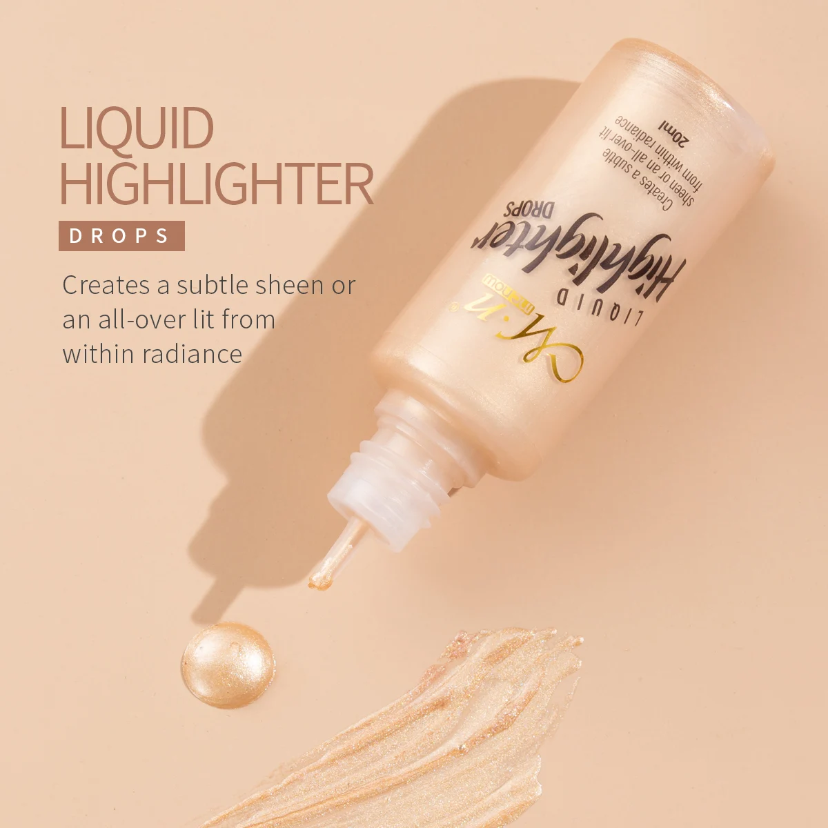 Menow F649 Face Makeup Cosmetic Shimmering Liquid  Highlighter makeup