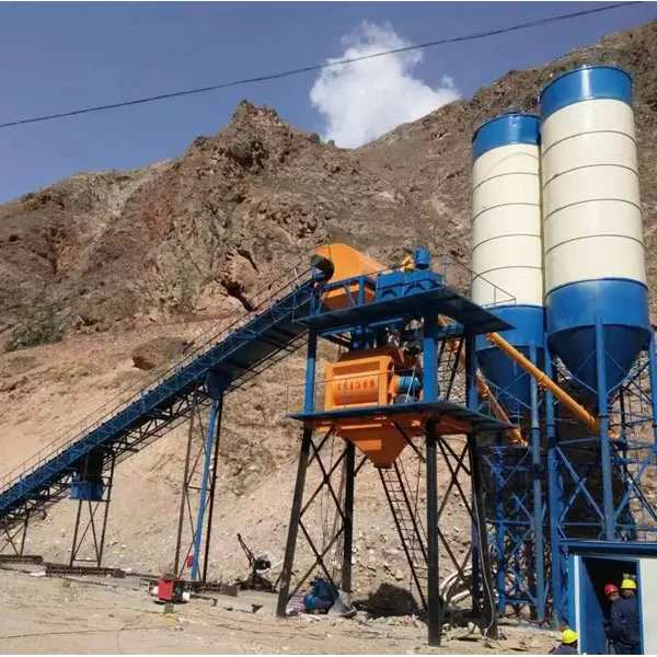  Бетоносмесительная установка HZS60