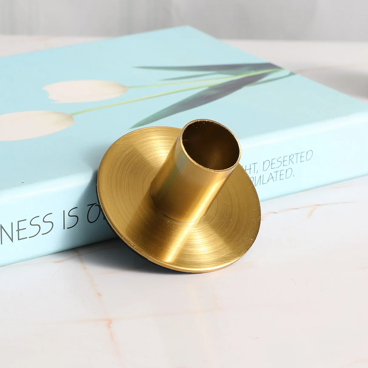 Metal Taper Candlestick Holders Gold Iron Candle Holder For Home Decoration