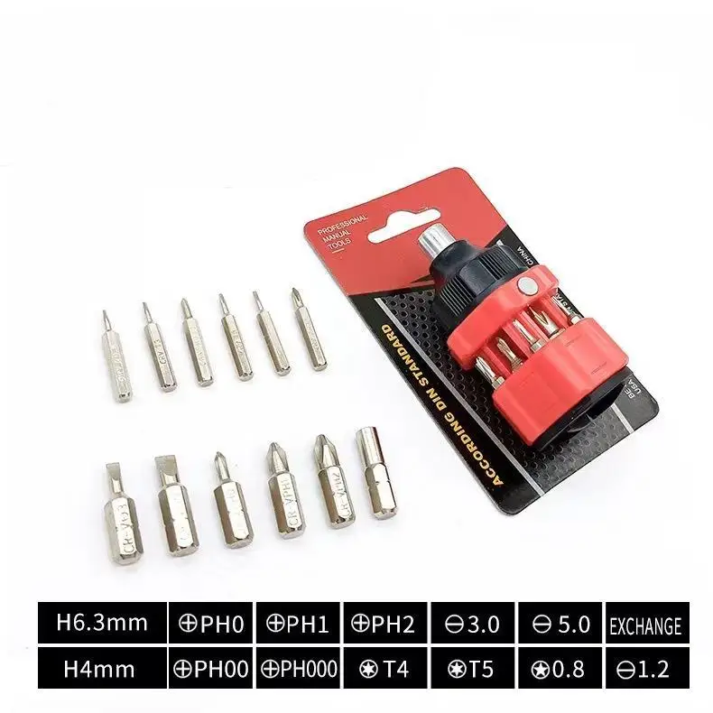 Mini 12 in 1 mobile phone disassembly repair tool charging electric screwdriver kit auto repair set
