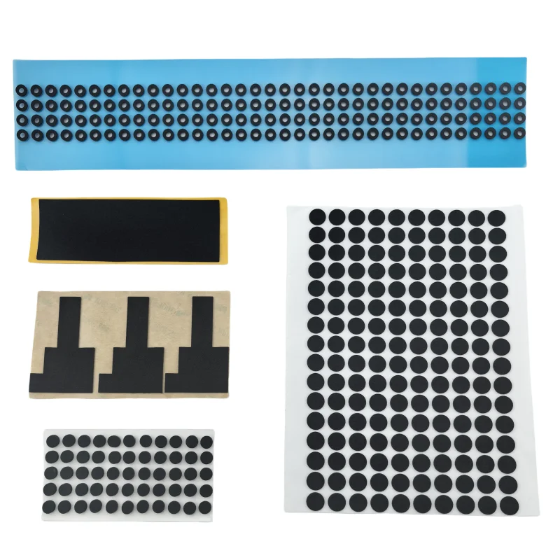 Custom High-quality Closed Cell EPDM Neoprene Foam Adhesive Seal Strip Rubber Silicone Gasket with Adhesive