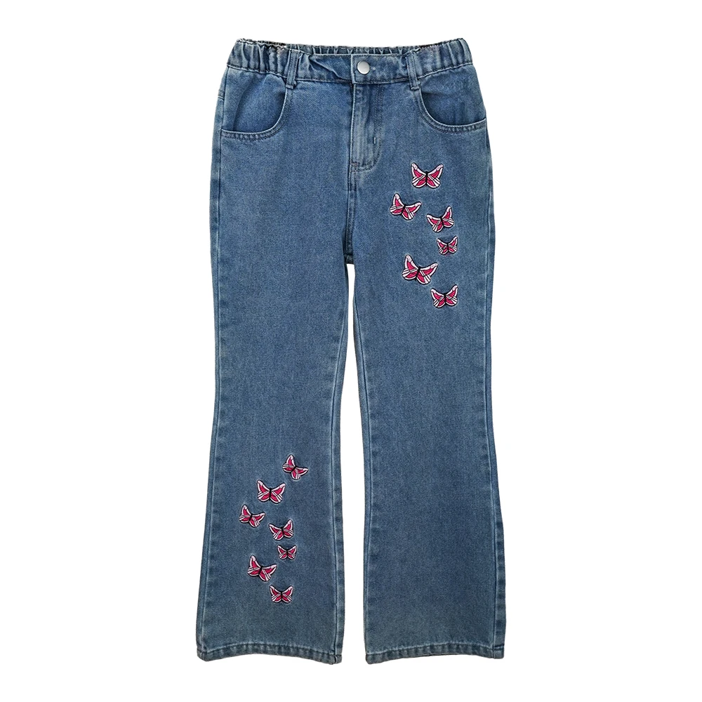 Girls Jeans Denim Pants For Children High Quality Kids Trousers Kids Jeans Wholesale