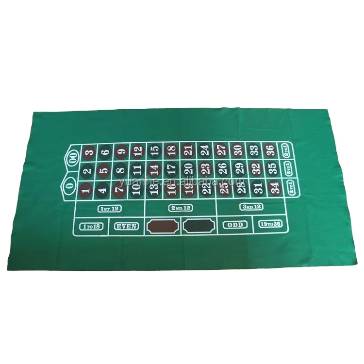 Rubber Foam Casino Table Top Layout Roulette