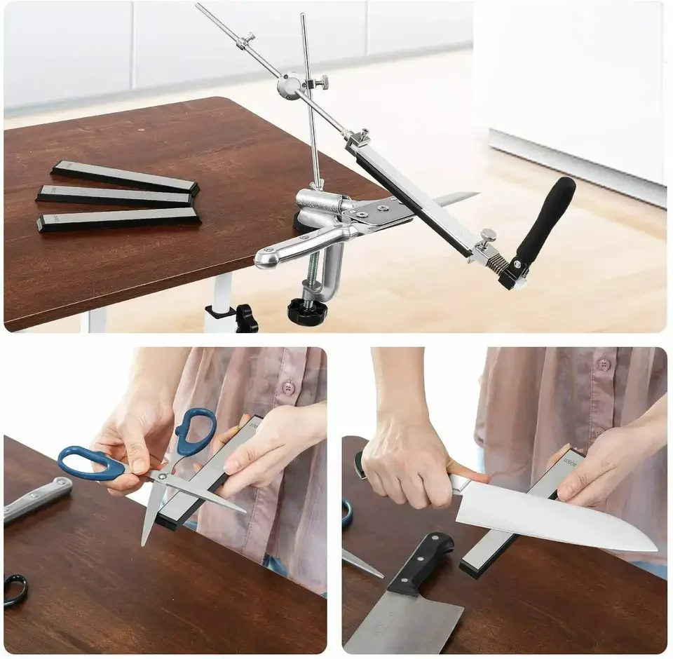 4pcs-set 50sets-carton SATC Professional Premium Whetstone Coarse Sharpening Stone Diamond Sharpening Knife & Axe Sharpeners