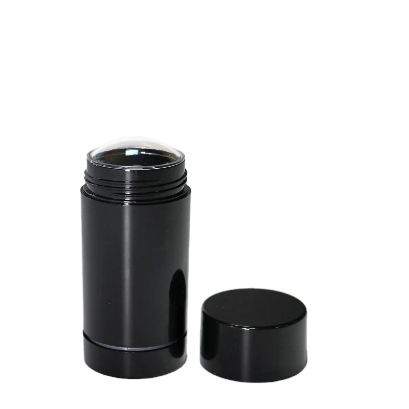 1oz 15/30/45/50/75g White clear refillable roll on bottle cosmetic plastic deodorant stick container packaging machine