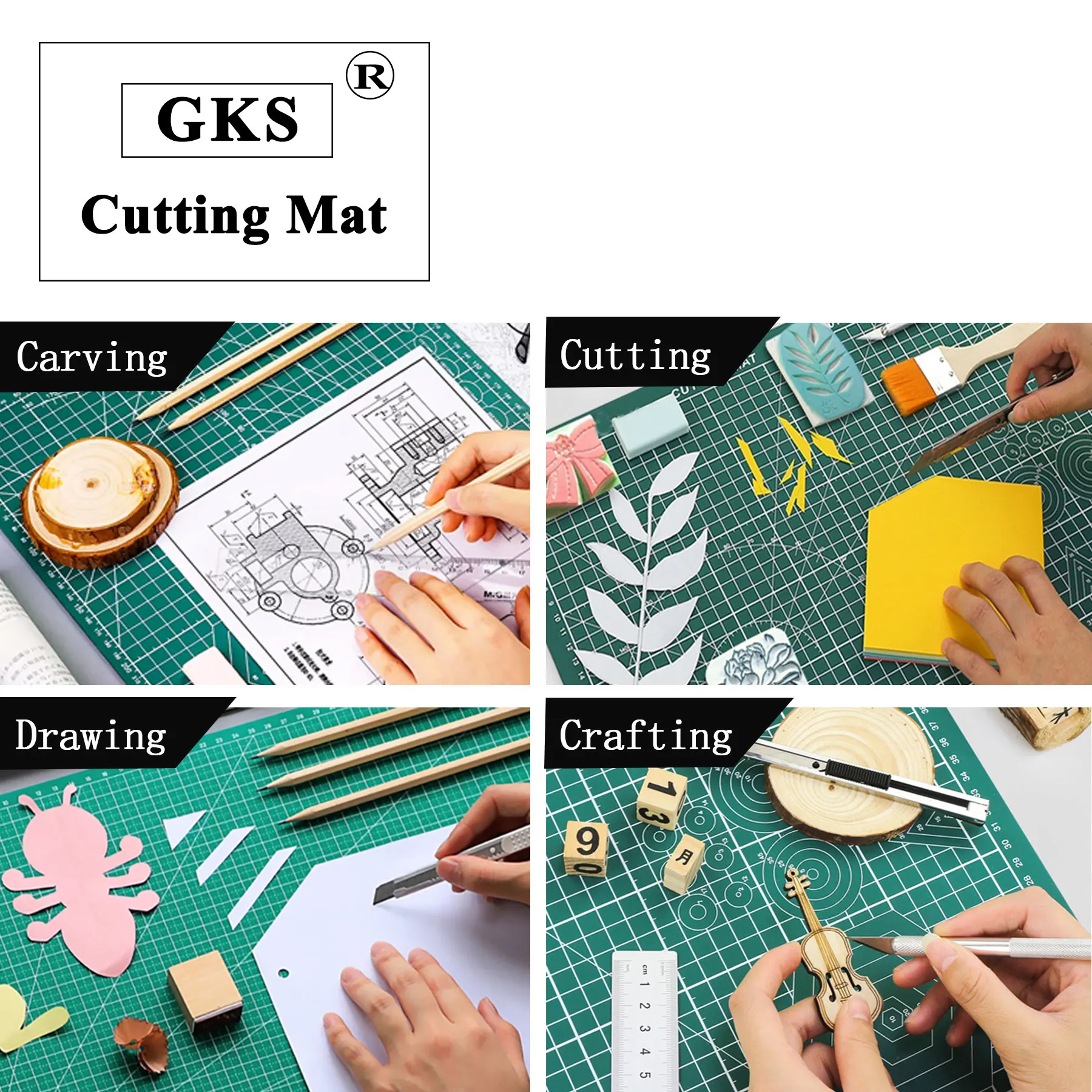 Professional 20 Years of production experience Cutting Mat Factory A0, A1, A2, A3, A4, A5 & custom size self healing cutting mat