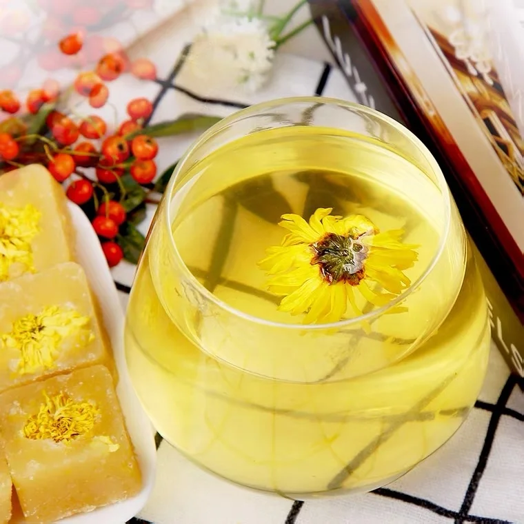 Wholesale Factory Price Health Drinks Honey Rock Sugar Cane Cubes Vitamin C Lemon Rose Roselle Flower Fruit Tea Cube