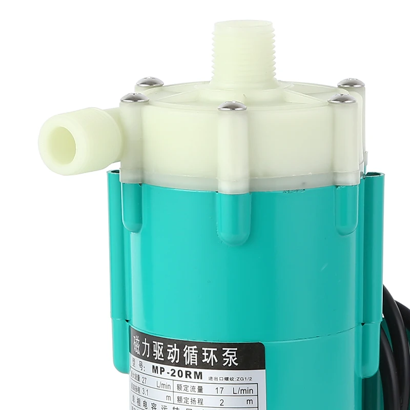 Factory Supply MD MP-20RM 110/220V AC Fluid Transfer Mag Magnetic Drive Pump for Acid/Alkali Transfer