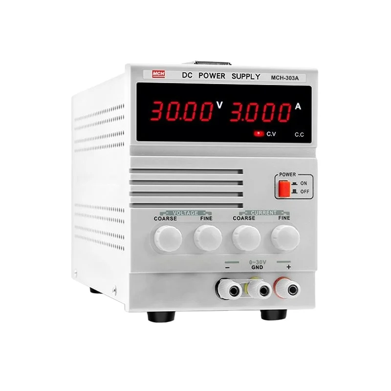 Professional Laboratory Power Supply 30V 3A Adjustable Precision Digital DC Power Supply For Mobile Repair Kit 110 / 220V