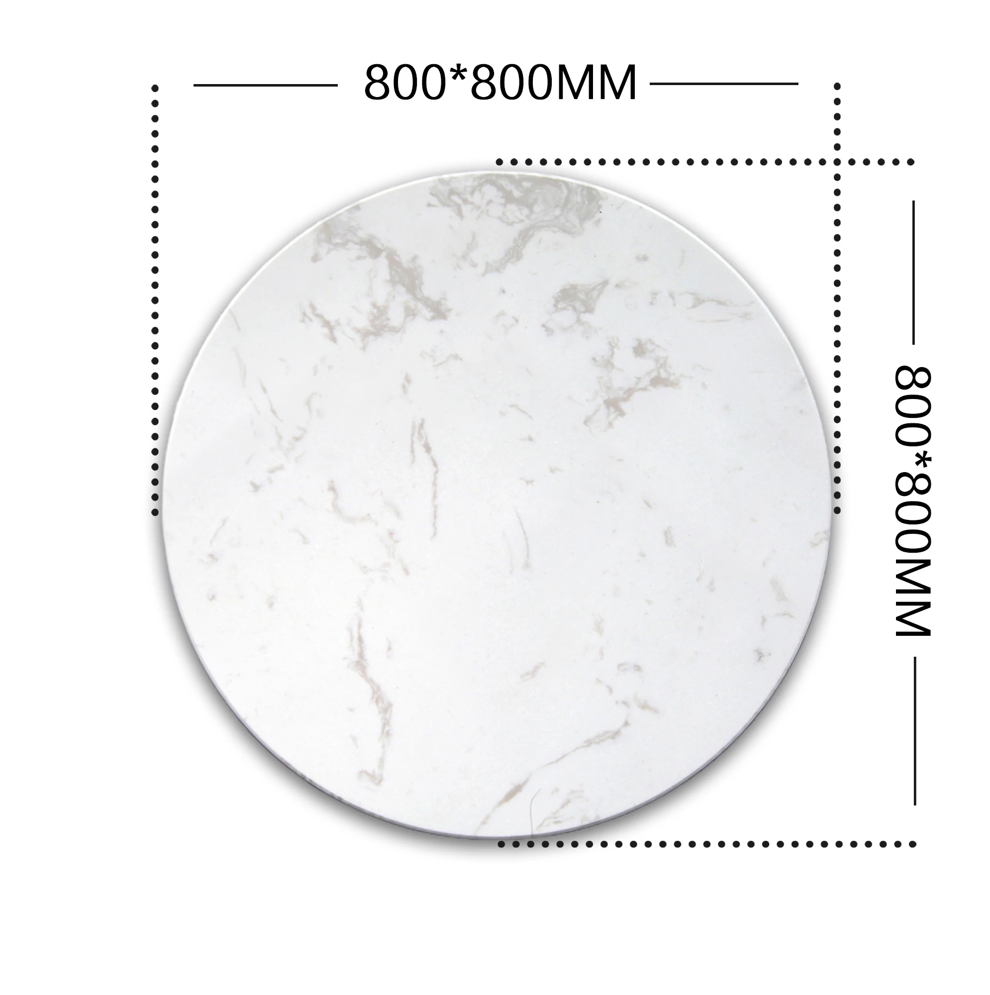 Sintered stone countertop living room coffee table in various sizes