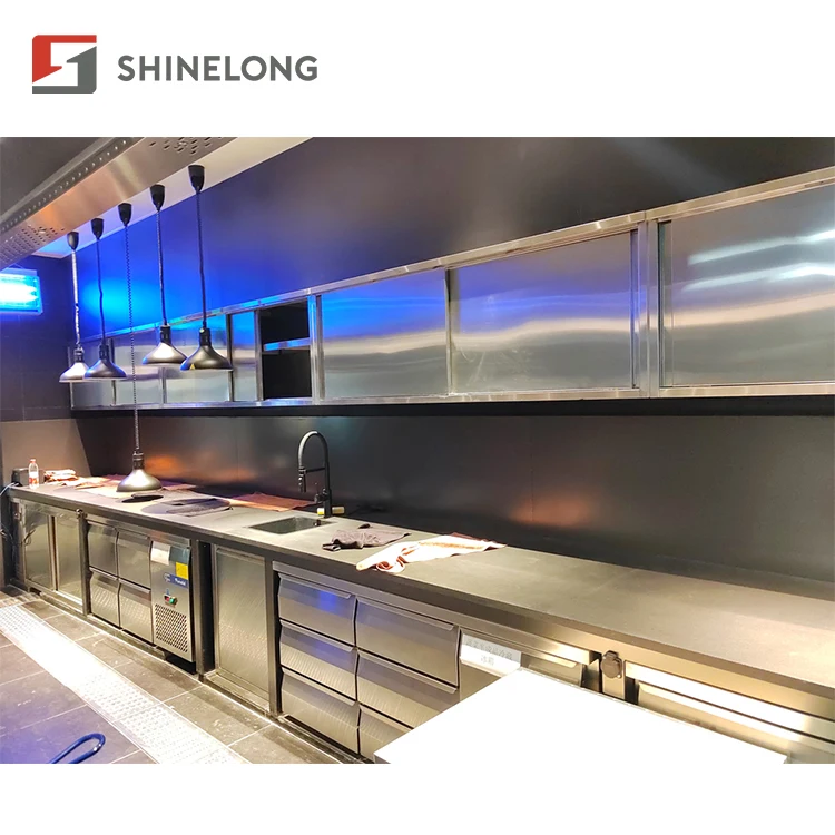 Restaurant & Hotel Supplies Kitchen Machinery Equipment Stainless Steel Kitchen Equipment