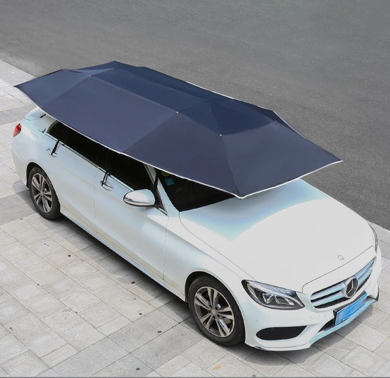 Factory Price Durable Sun Protection Dust Proof Outdoor Car Vehicle Shade Umbrella