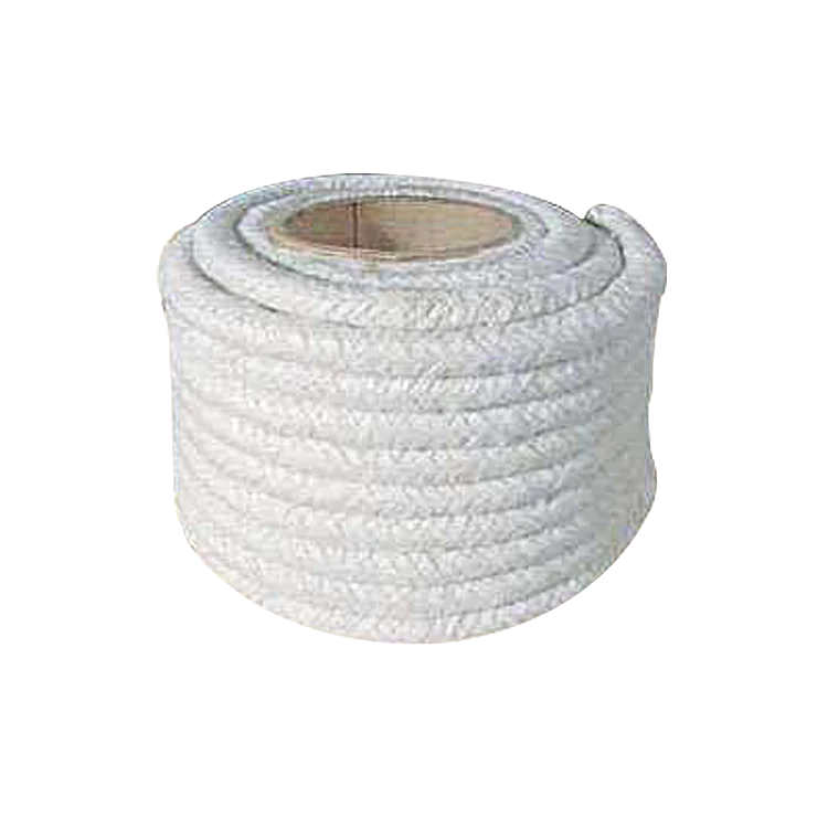 Manufacture 1260C  Fire Resistant Refractory Ceramic Fiber Square Braided Rope for Electric Stove