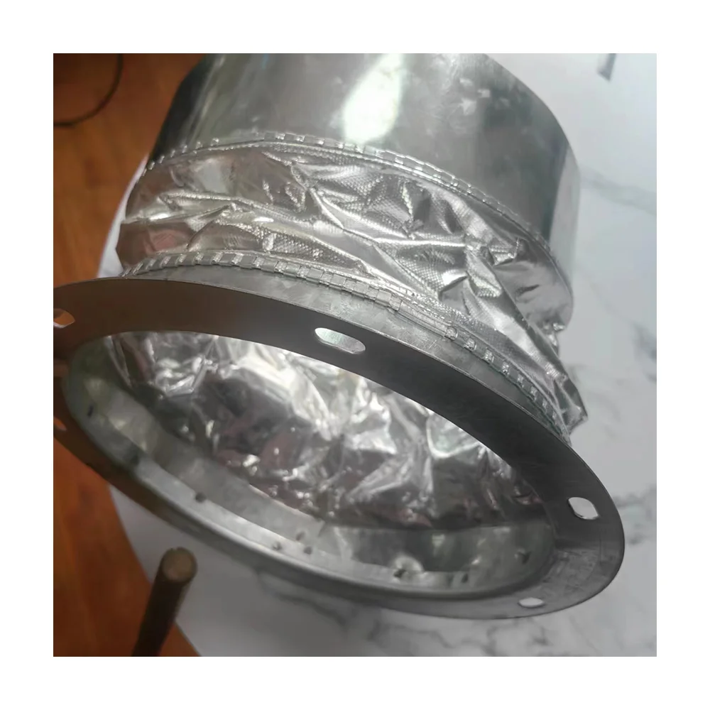 Duct Connectors High Temperature Resistant Air Condition Duct Polyester Flexible Hose Pipe Connector