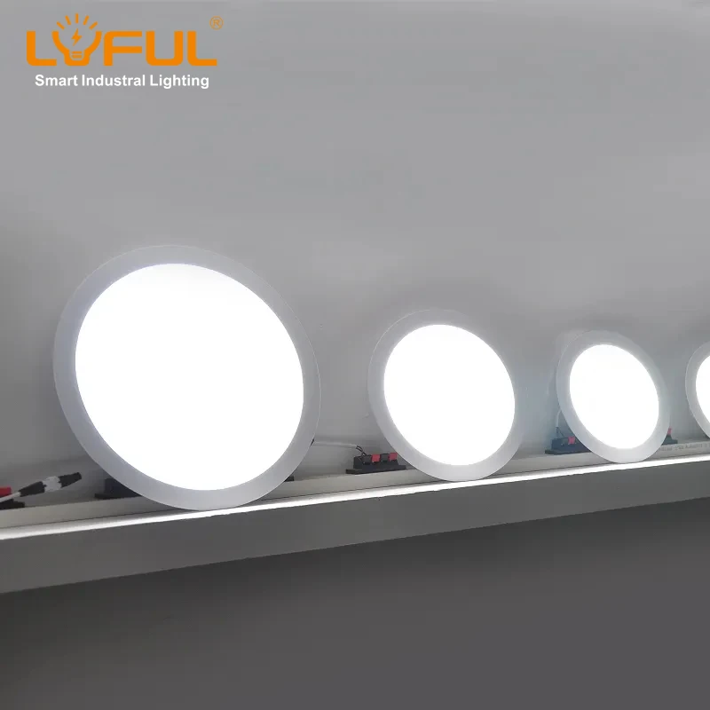 Hot selling 9w diameter 145mm wall ceiling mounted led flat panel light