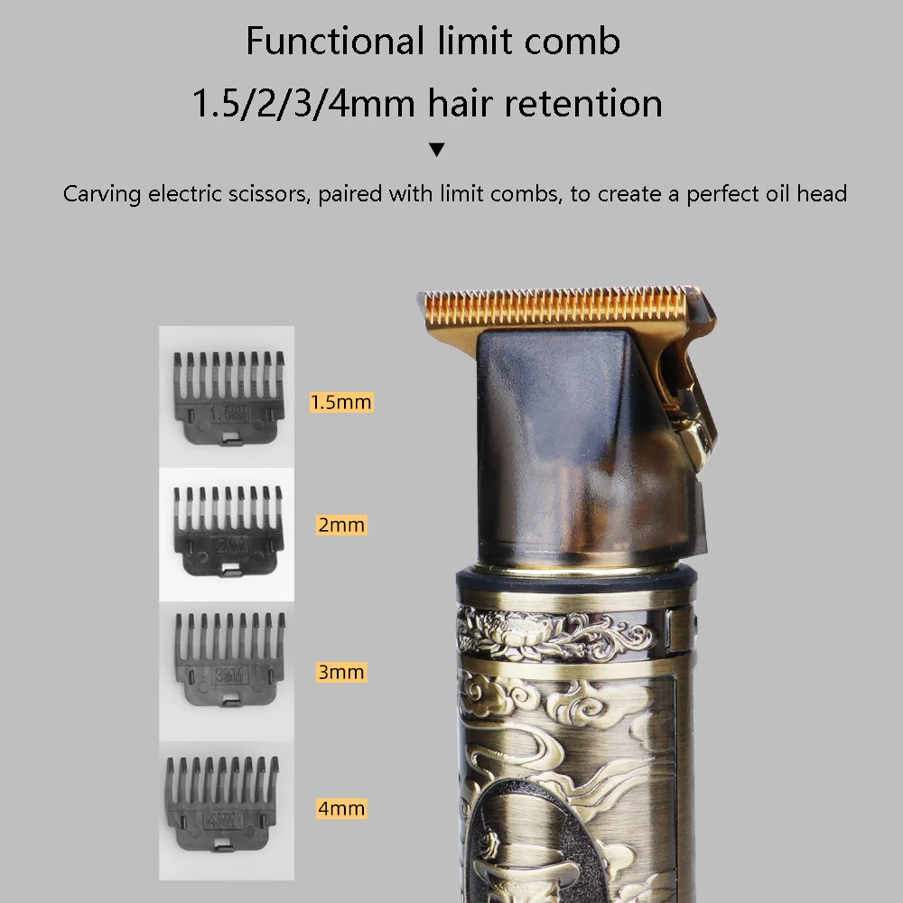 Rechargeable shaver for men Electrical USB charging hair clipper for hair styler