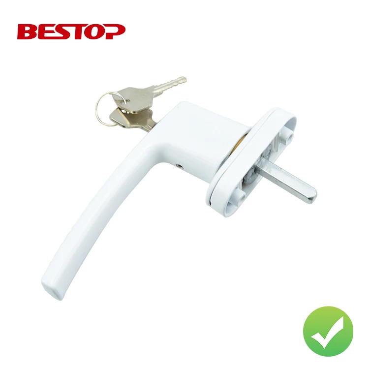 China Manufacturer New design UPVC  window handle lock casement handles locks
