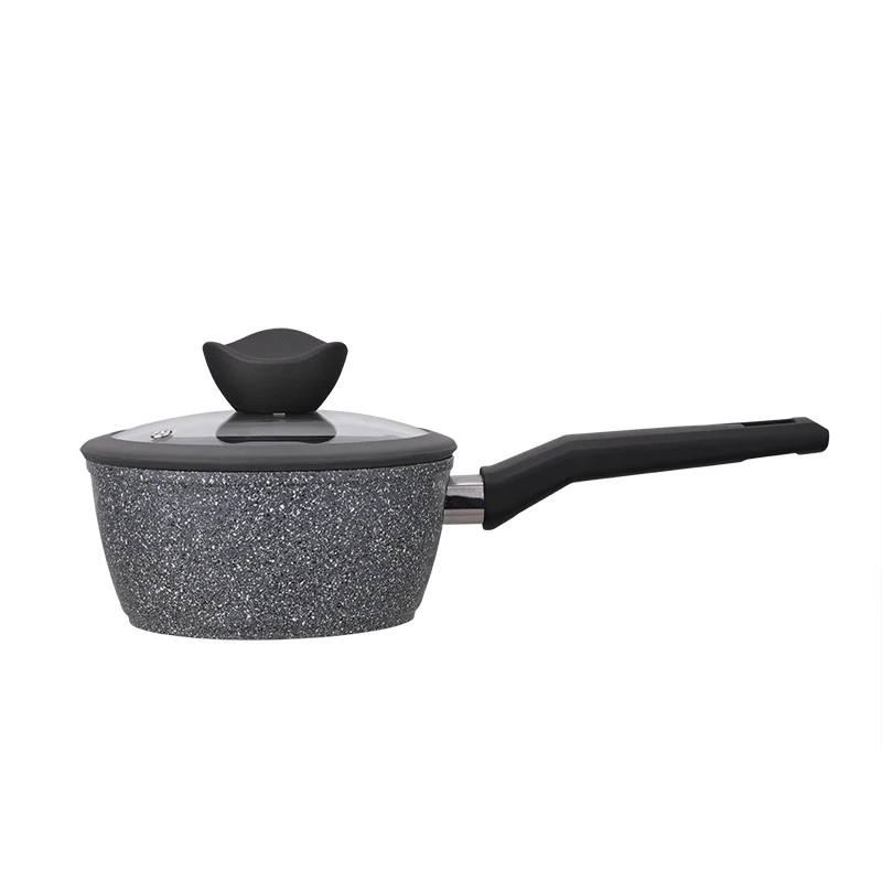 Wholesale Kitchen Die Cast Aluminum Saucepan Cooking Pots And Pans Non Stick Granite Cookware Set