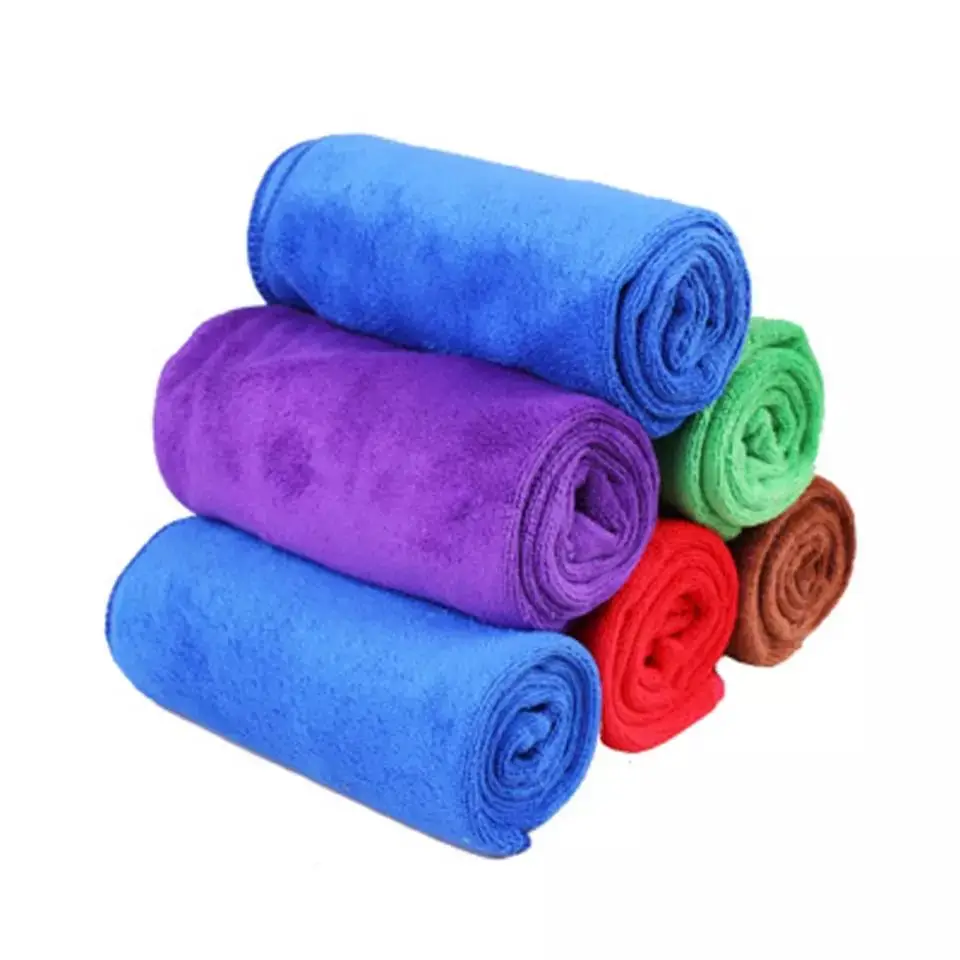 Washing towel Industrial cotton german cleaning wiper cloth None shedding thickened frosted absorbent car towel Cleaning Rag