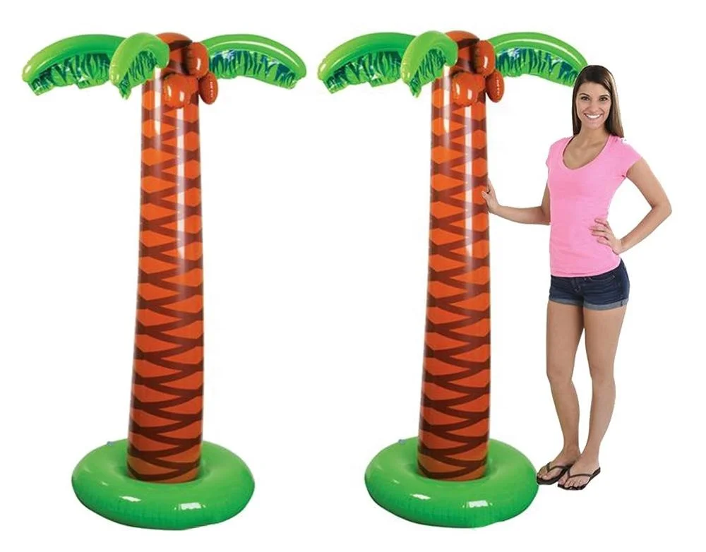 65inch inflatable Palm Tree coconut tree for Pool and beach party decoration