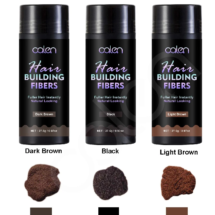 Oalen Wholesale 27.5g Hairline Powder Completely Conceals Hair Loss Hair Building Fiber