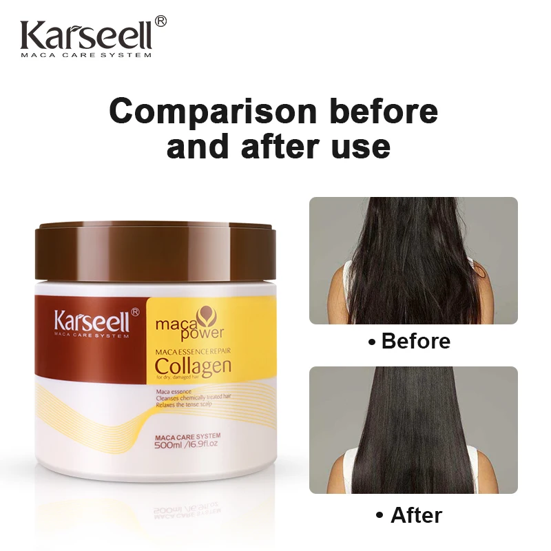 Karseell Best Hair Repair Organic Treatment Protein Keratin Hair Mask For Damaged Hair