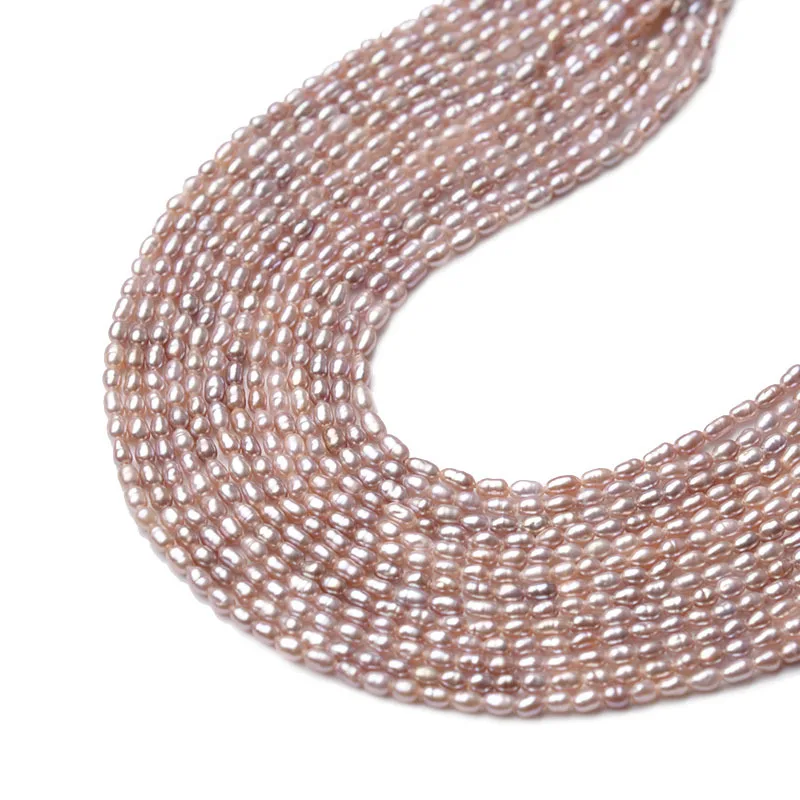 Hobbyworker, 2-2,5 мм, разноцветные бусины из пресноводного жемчуга для изготовления ювелирных изделий