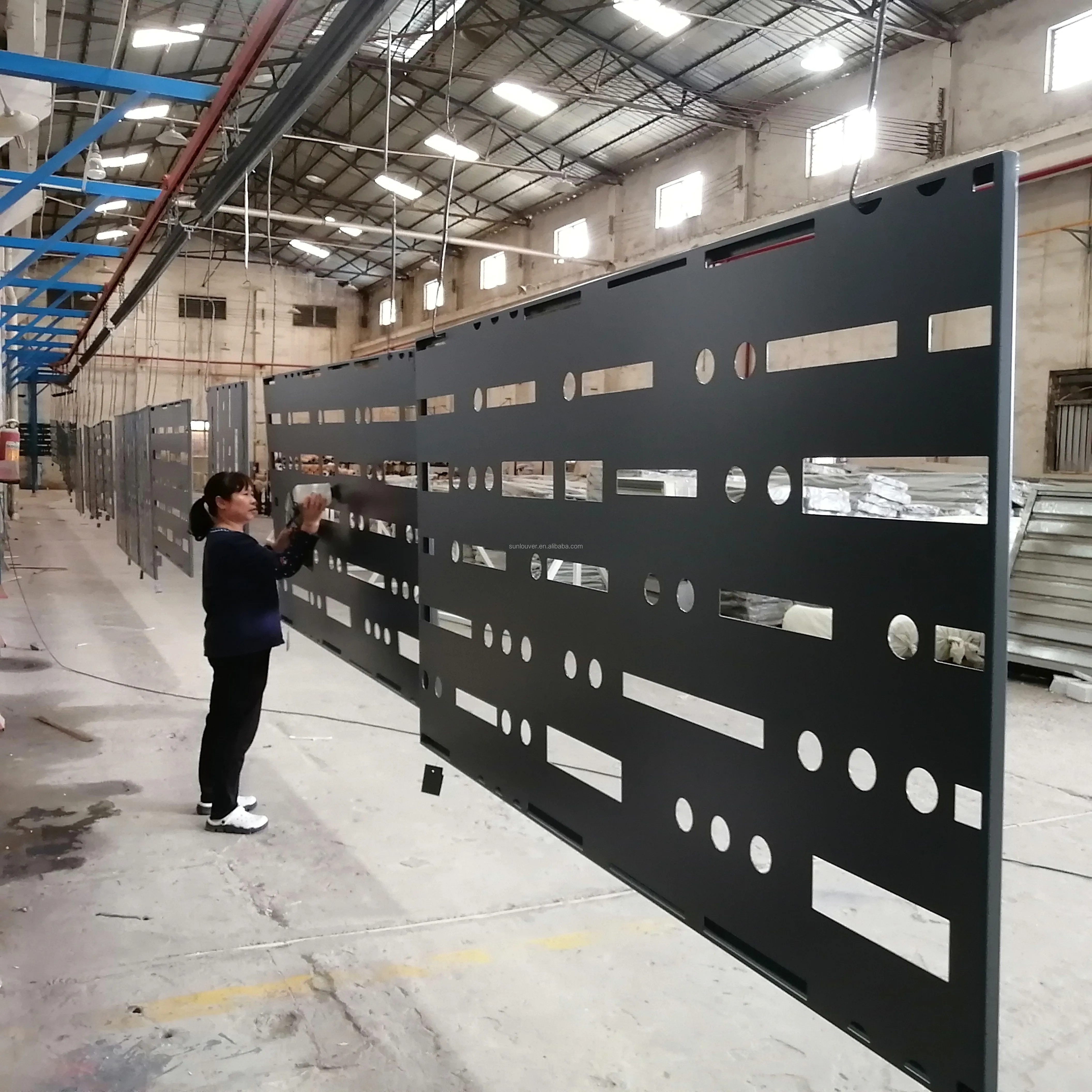 Metal Facade wall cladding aluminum corrugated panels aluminum interior exterior wall panel cladding CNC aluminum wall cladding