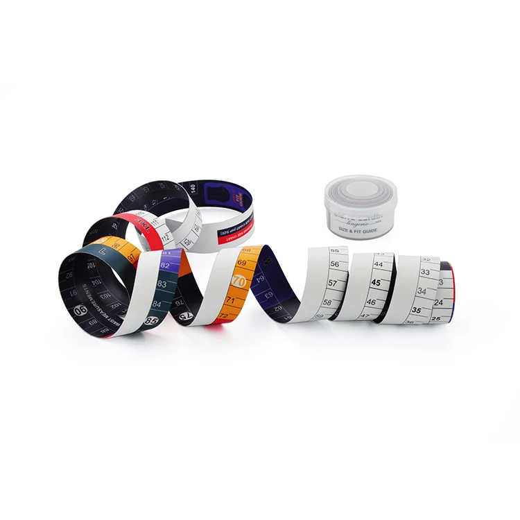 150cm 20mm Digital printing muti colors clothing bust tape measure