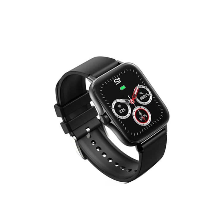 
New Product 2021 Square Full Touch Screen Blood Pressure Samrt Watch Bracelet 