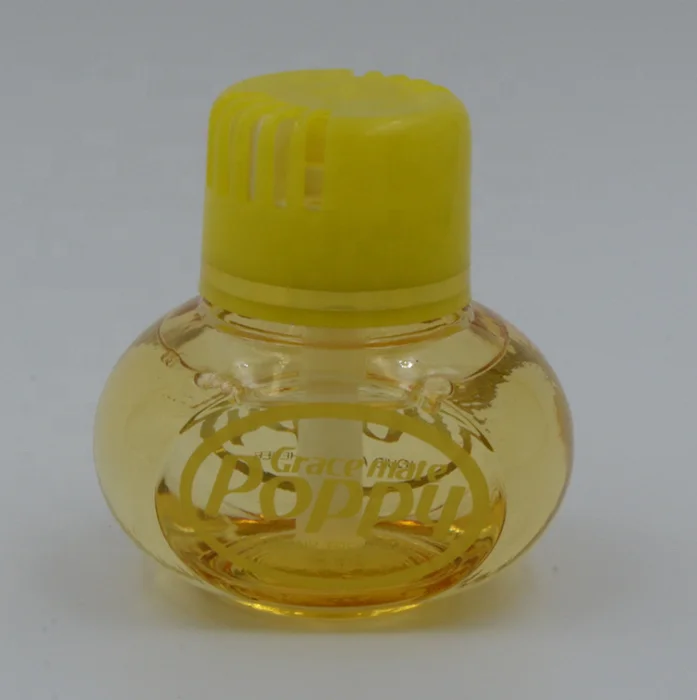 car perfume Liquid Poppy air freshener car light led base car accessories