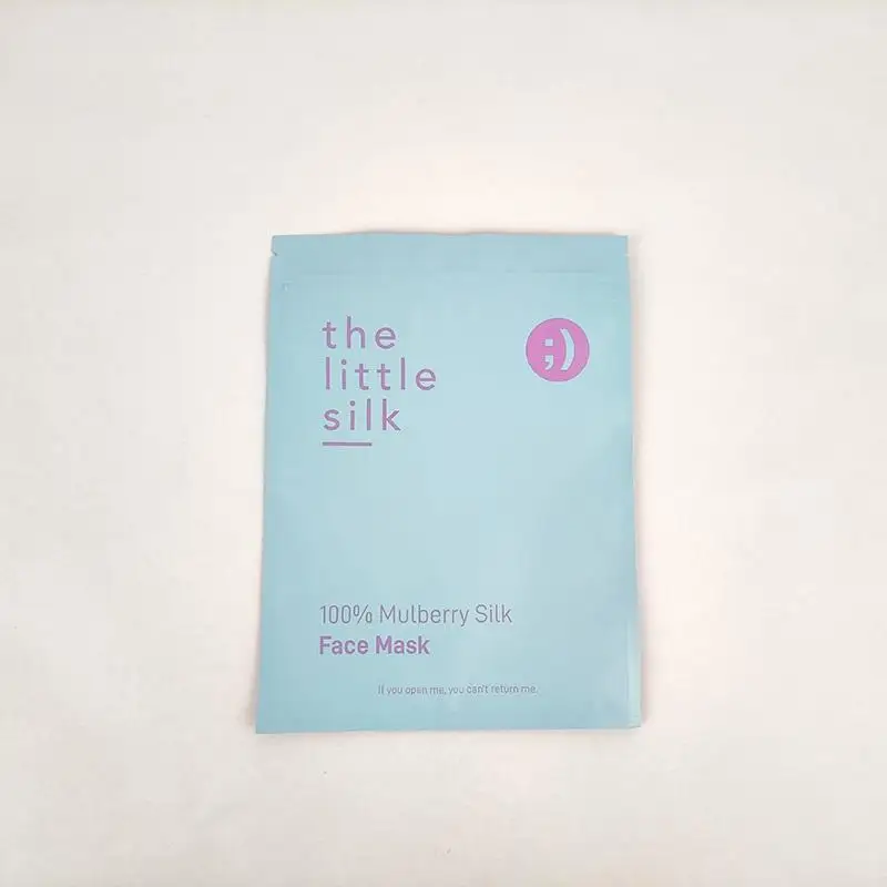 Customized Printing Wholesale Aluminum Foil Zip Packaging Bags Plastic Facial Mask Zipper Bag Sheet Mask Zip Lock Packaging