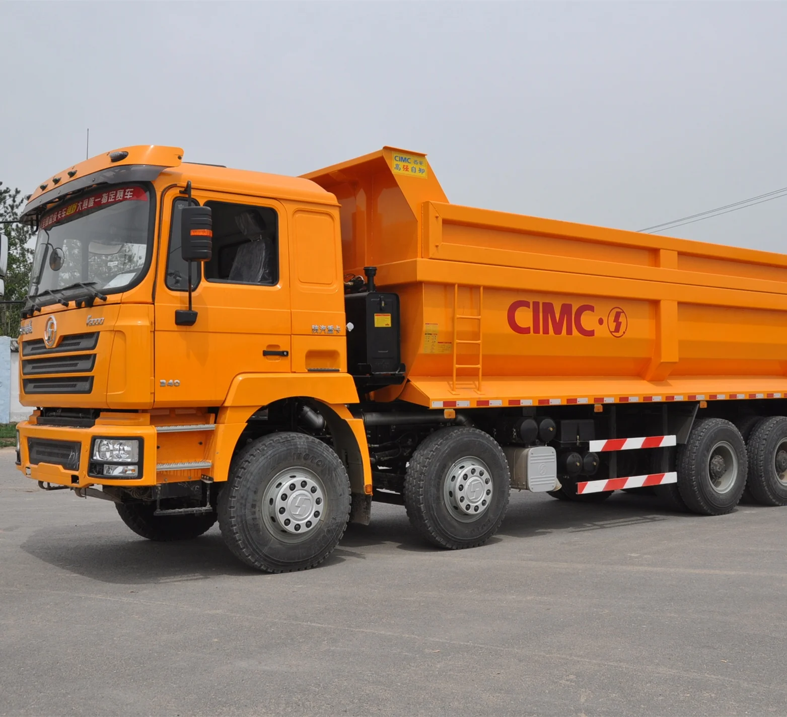 2021 model shacman f3000 8x4 dump truck 12 wheeler for sale