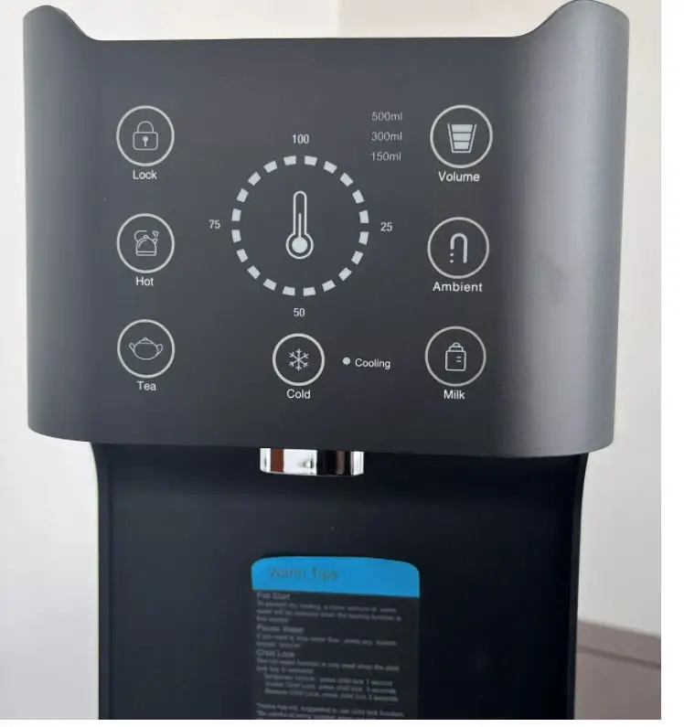 Home Kitchen instant boiling touch  POU pipeline machine desktop water cooler hot and cold water dispenser