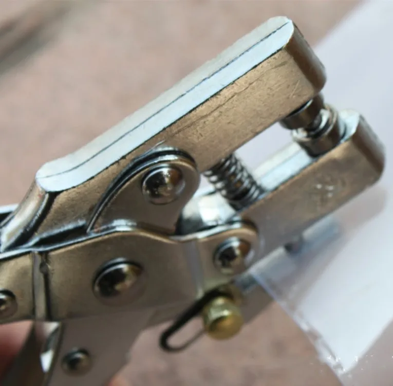 
rivet plier drilling punching pliers shoe eyelet metal button pliers 