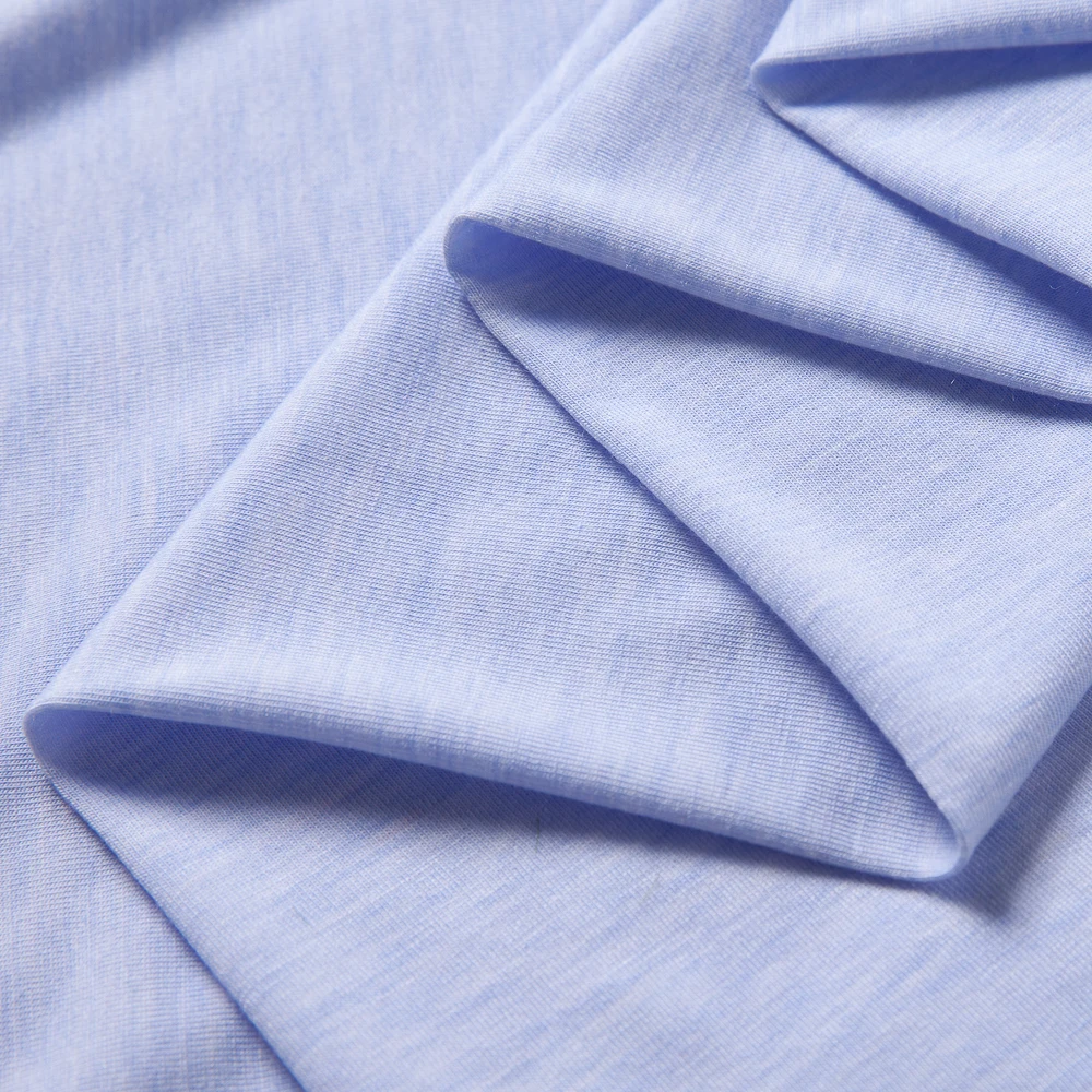 classic 40% seaweed 60% polylactic acid blended fabric pla knitted fabric for clothing