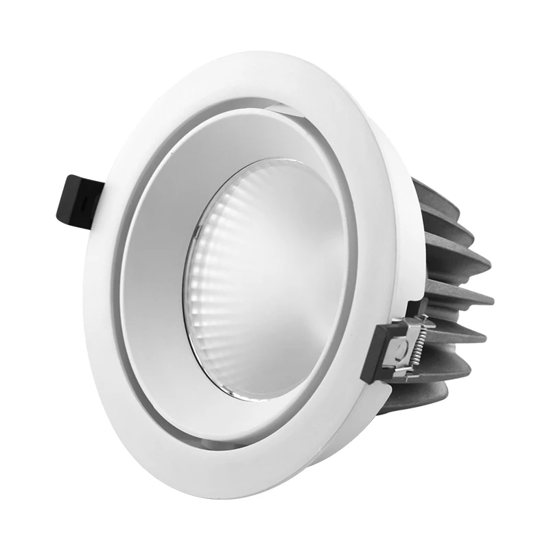 18W 2200m LED downlight cutout 100mm IP20 with Citizen chip round  adjustable recessed LED downlight COB