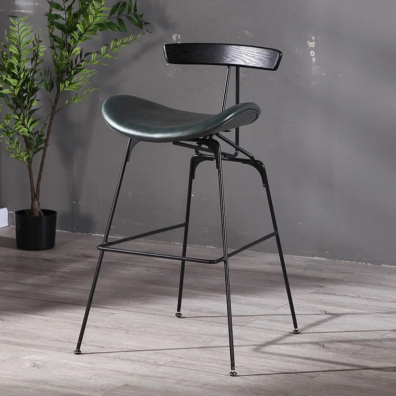 Back support 2024 cheap bar chairs for bar table kitchen usage hotel furniture