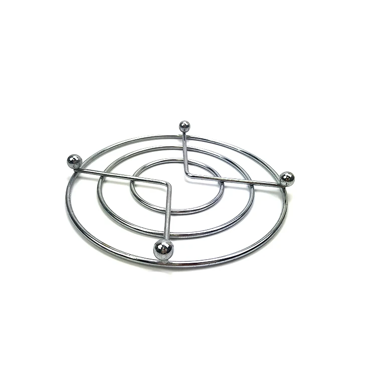 Round Metal Table Place Mat Hot Pot Holder