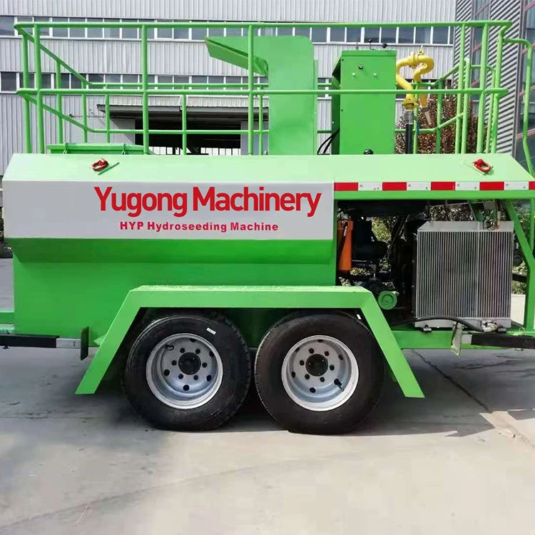 High performance hydraulic easy lawn hydroseeder for Landscaping/erosion control