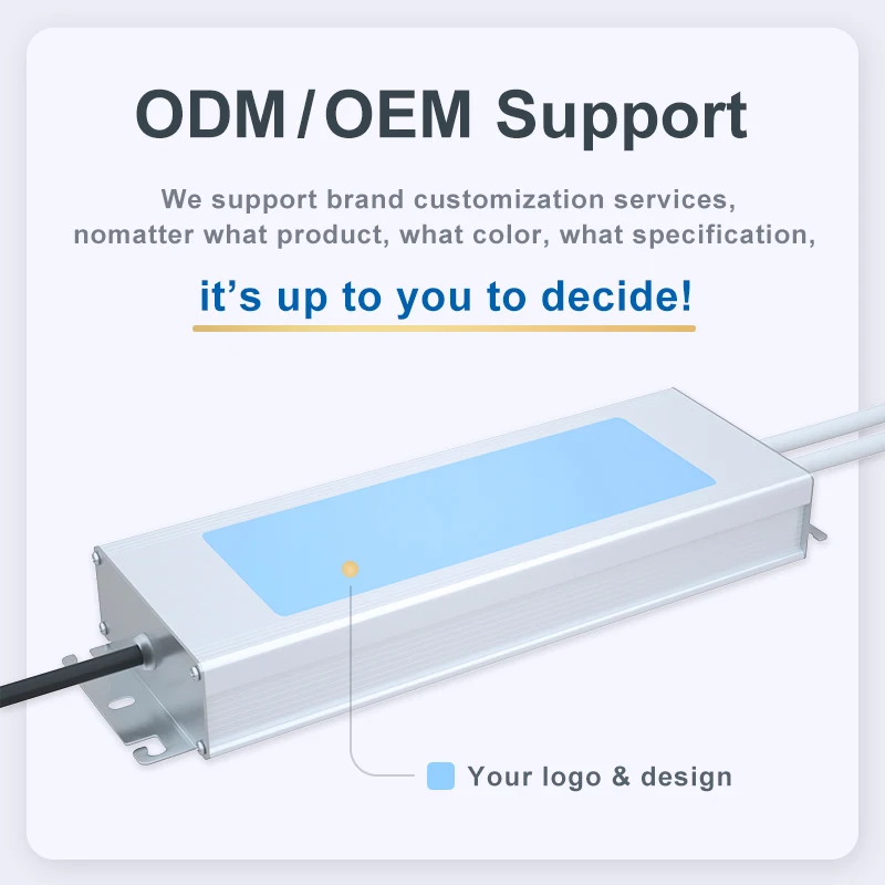 200w 300w 400w outdoor led driver High quality ip67 ip68 waterproof 12v 24v waterproof led power supply for led strip light
